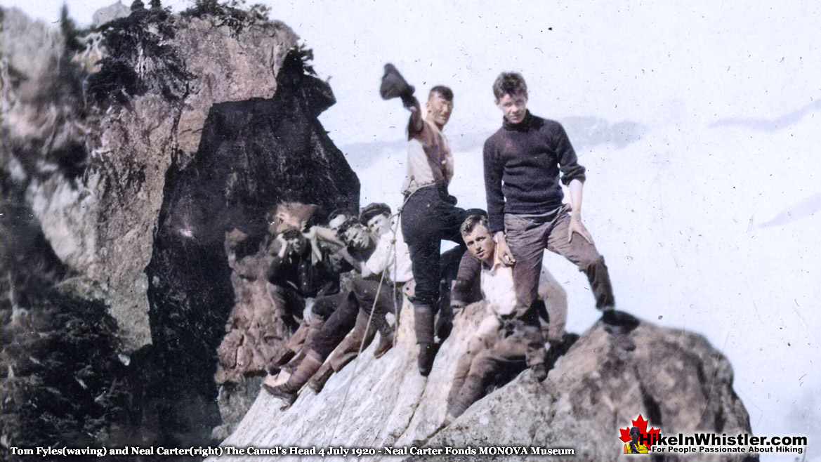 Tom Fyles and Neal Carter Camels Head 1920