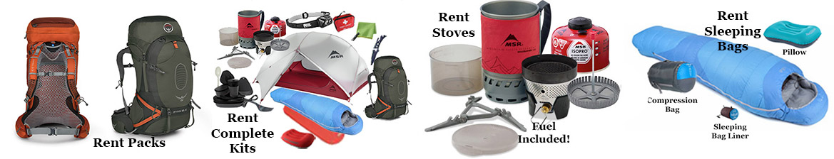 Rent Hiking Gear Whistler and Vancouver Rent Hiking Gear Whistler and Vancouver