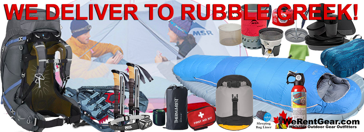 Rent Hiking Gear in Whistler