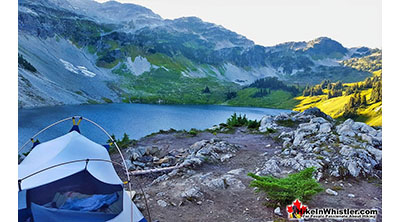 Cirque Lake Free Camping Whistler