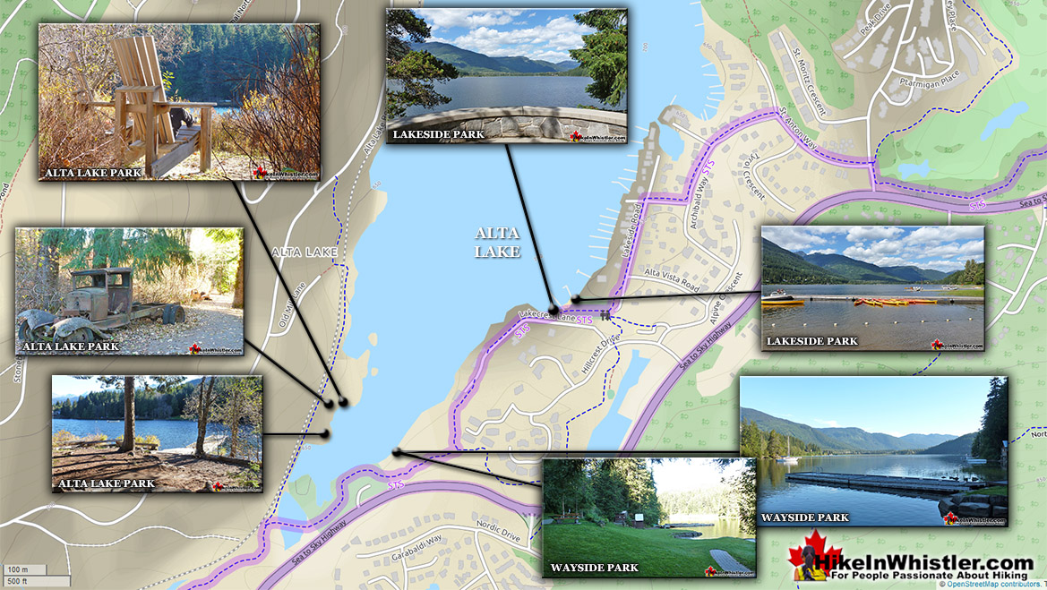 Lakeside Park Map