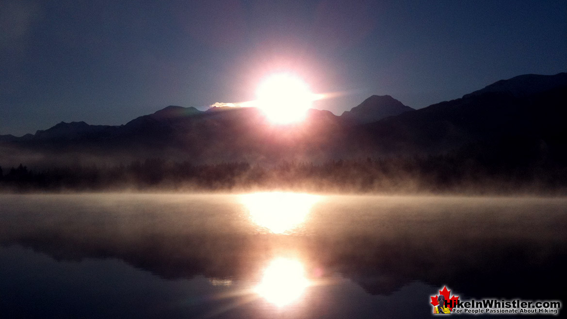 Best Whistler Parks - Rainbow Park Sunrise