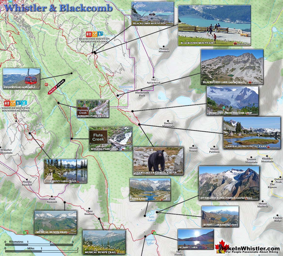 Walk to Whistler Blackcomb Trails Map v4a