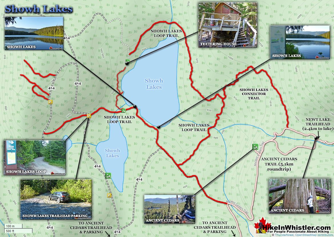 Showh Lakes Map v4a