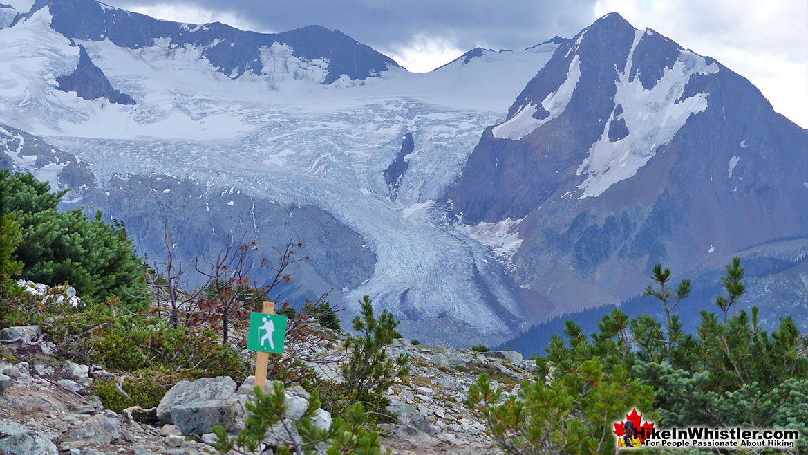 Blackcomb View of Overlord Glacier in Garibaldi Park