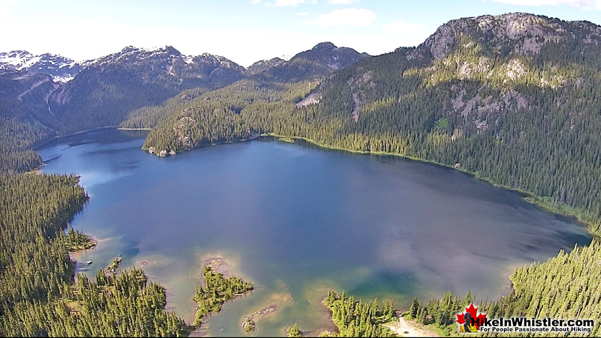 Callaghan Lake Aerial View