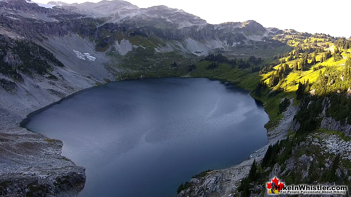 Cirque Lake Aerial View