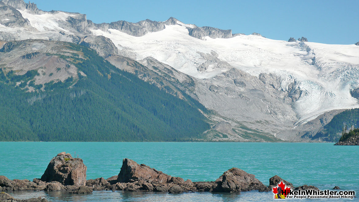 Garibaldi Lake Campsite View of Sphinx Glacier