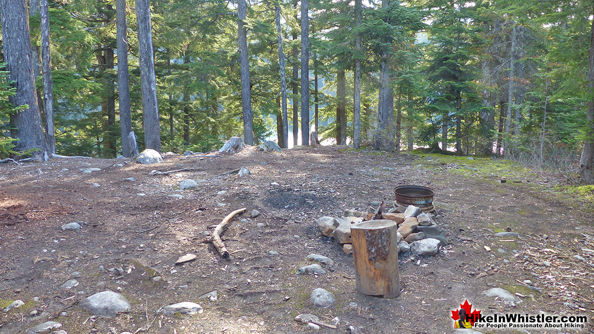 Jane Lake West Campsite