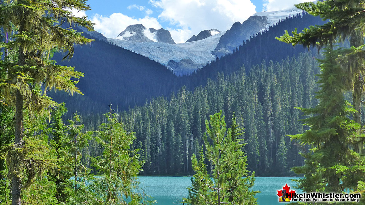 Lower Joffre Lake Near the Joffre Lakes Trailhead