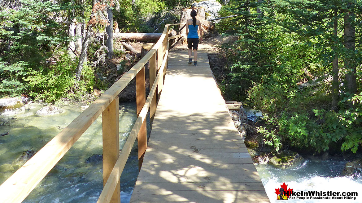 Joffre Creek Crossing on the Joffre Lakes Trail