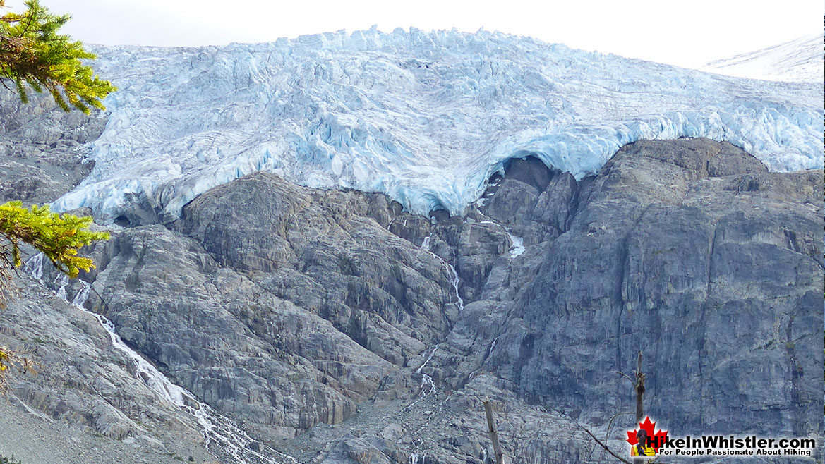 Joffre Lakes Matier Glacier View