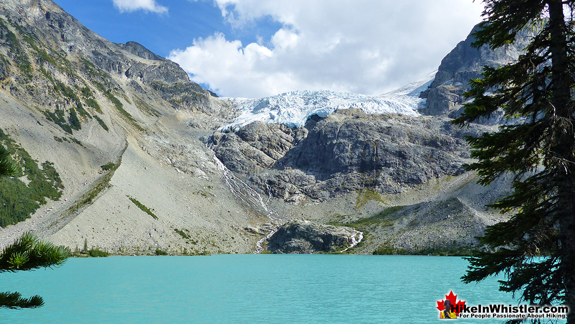 Joffre Lakes Matier Glacier View