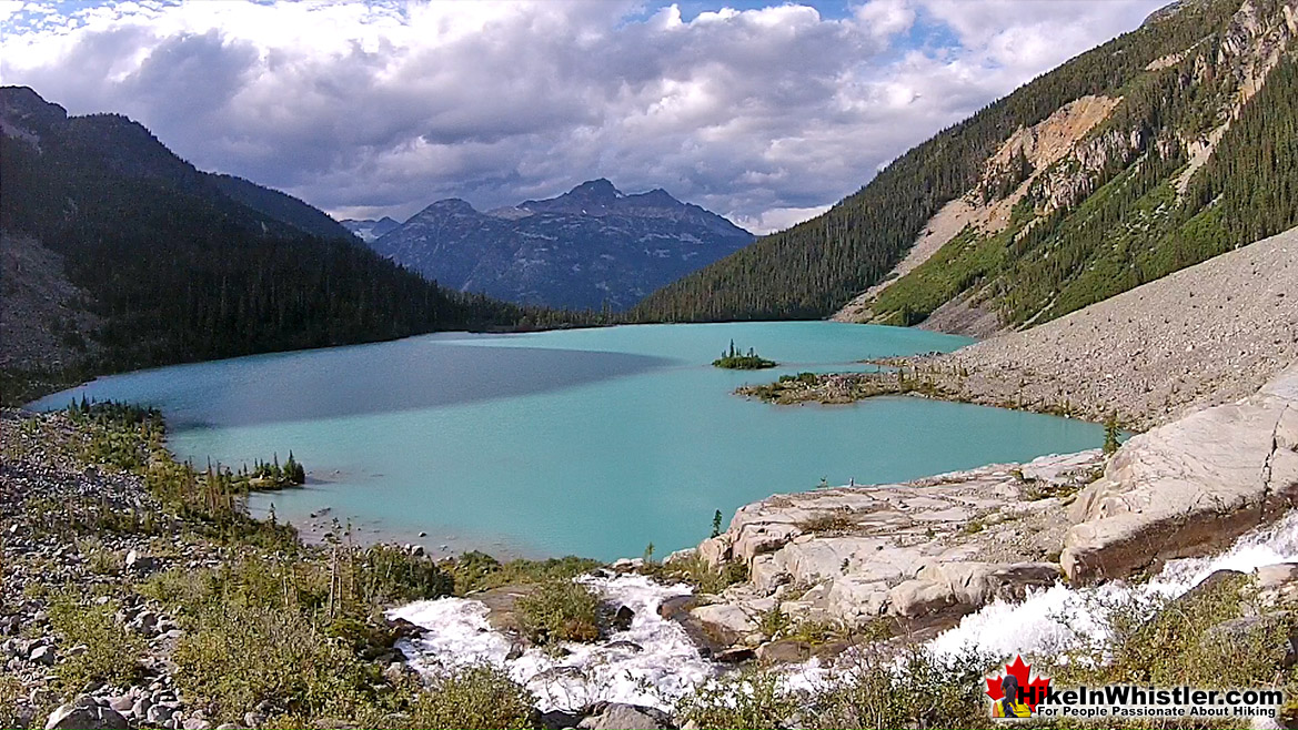 Joffre Lakes Aerial View 37