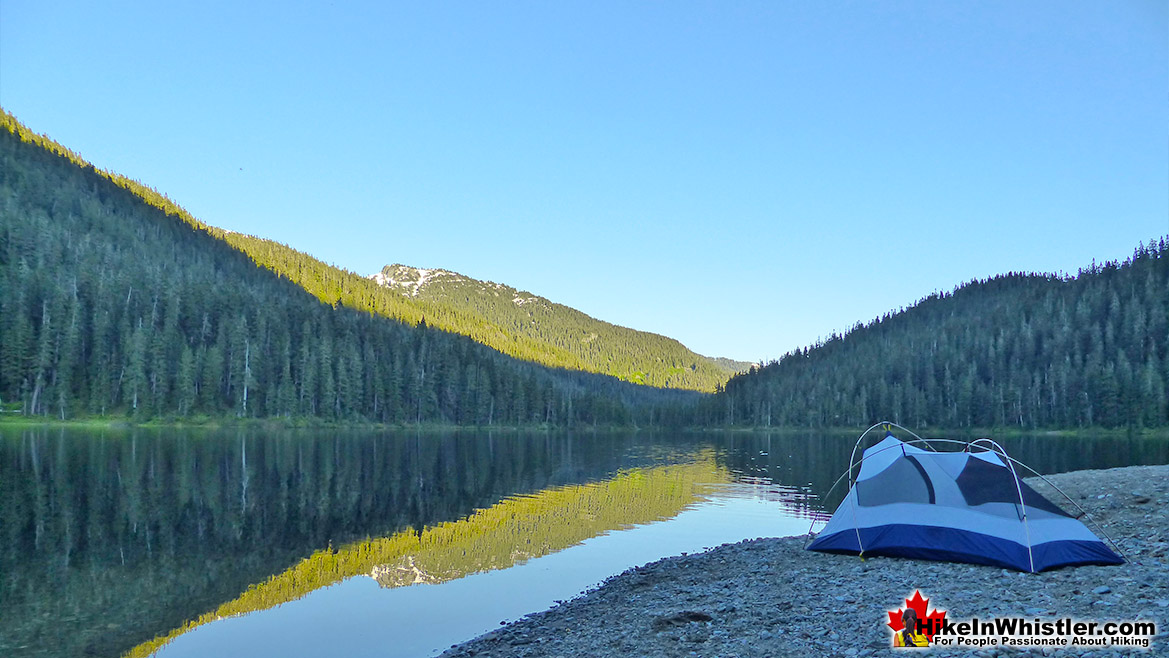 Madeley Lake Tent View