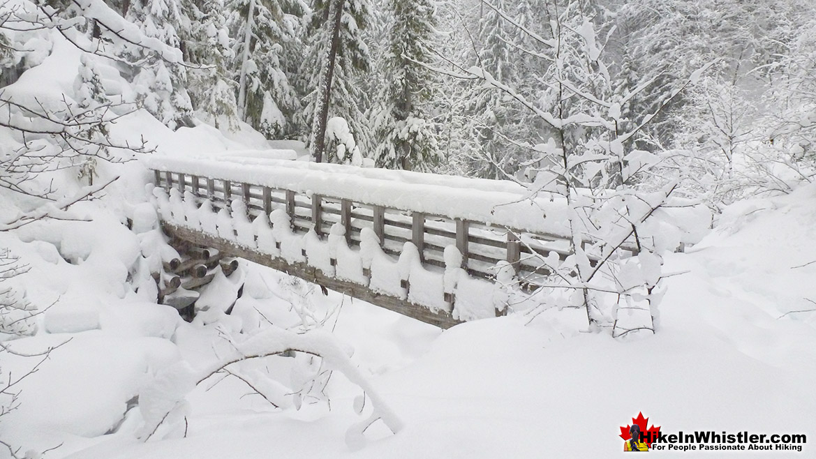 Rainbow Falls Snowshoeing Whistler