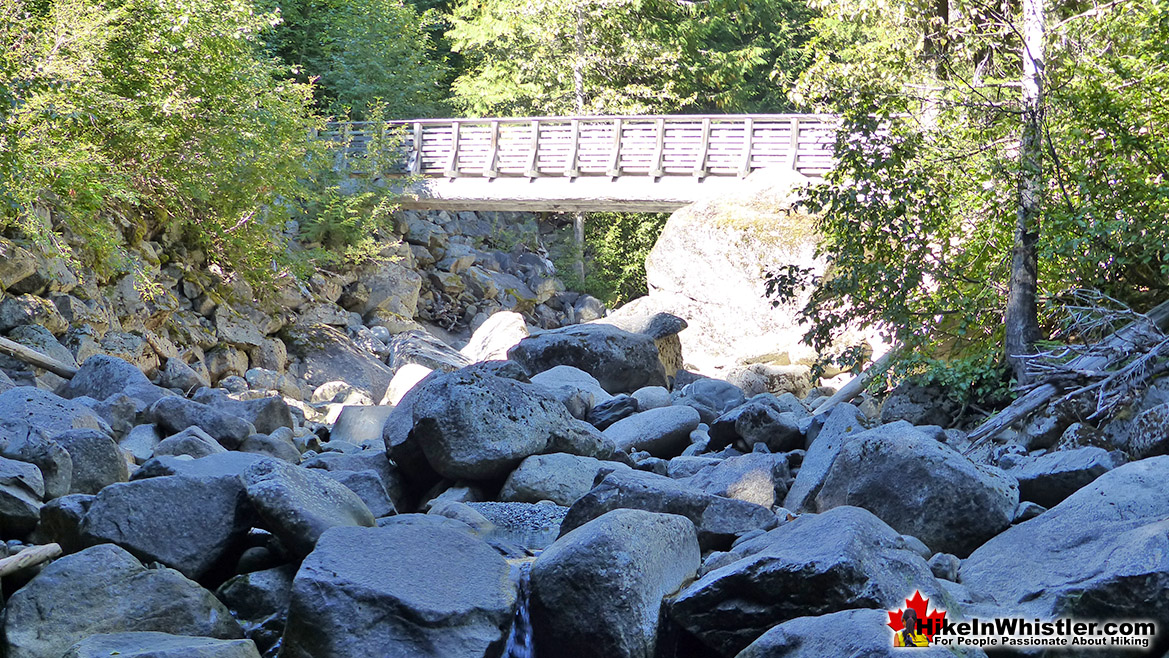 The Flank Trail Bridge at Rainbow Falls