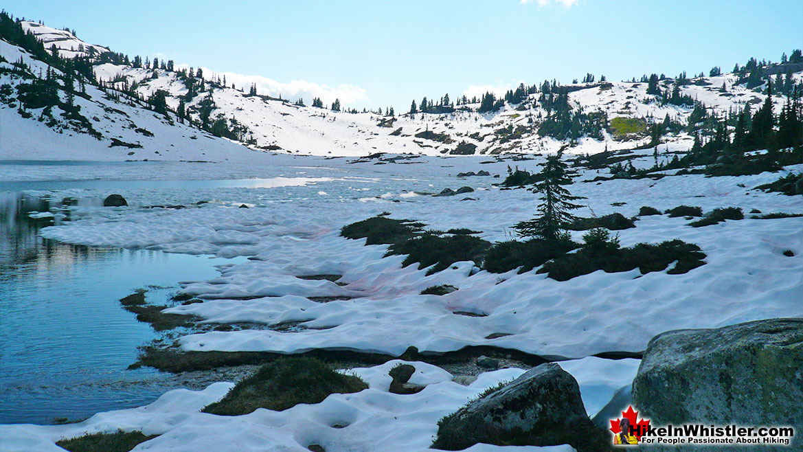 Rainbow Lake Snowshoeing Whistler