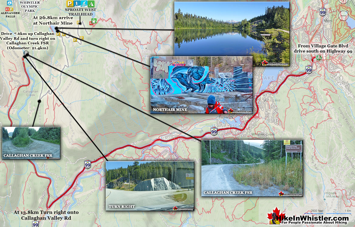 Northair and Sproatt Directions Map v8