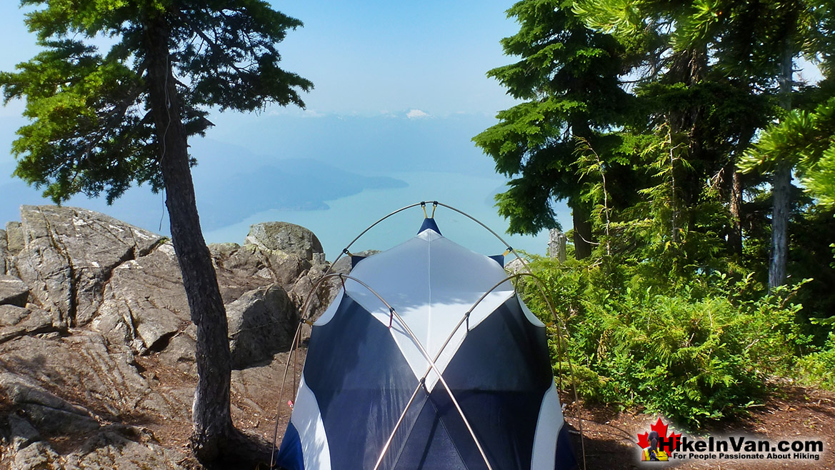 St Mark's Summit Tent View