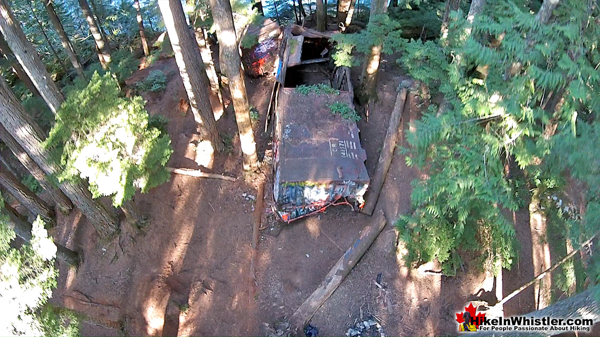 Whistler Train Wreck Aerial View 35