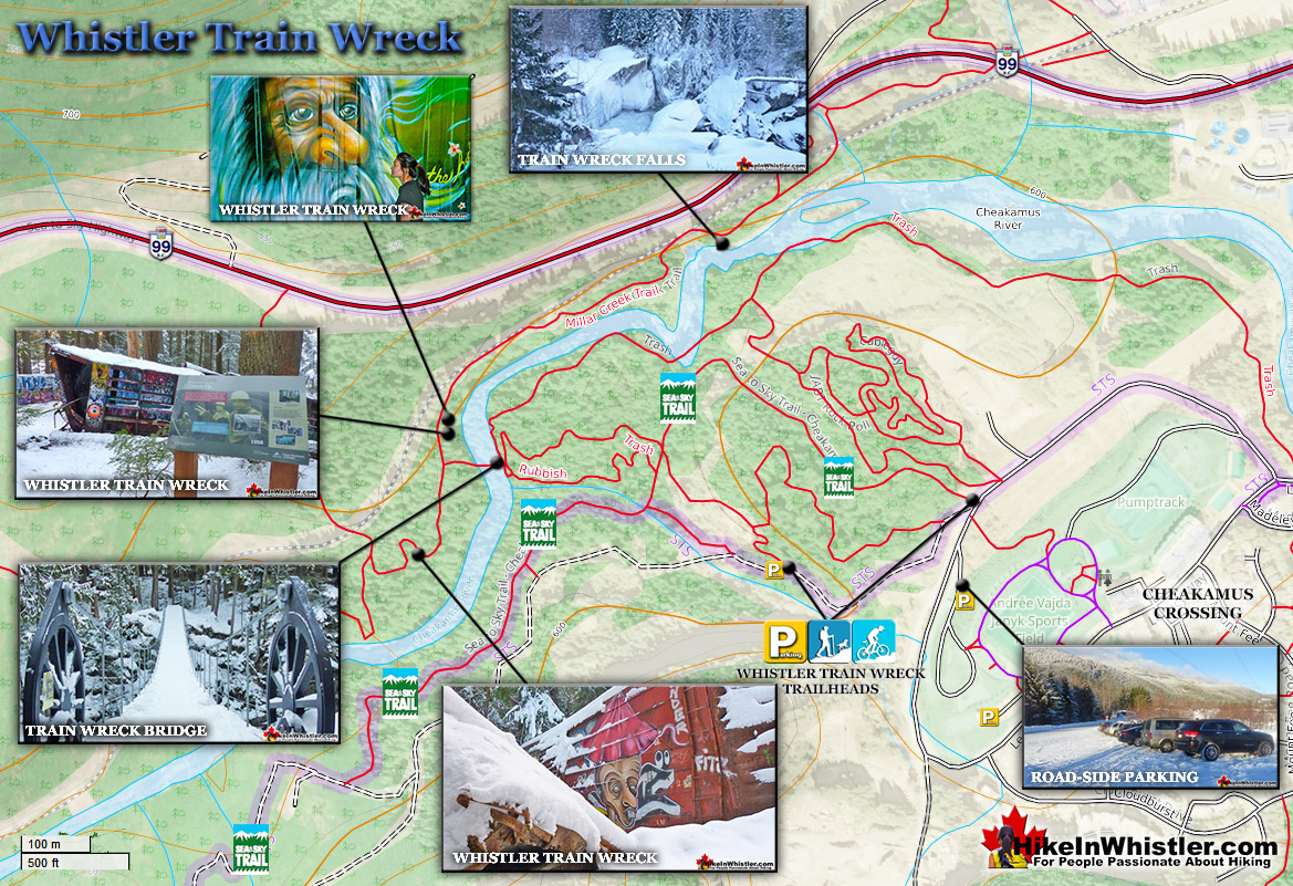 Whistler Train Wreck Winter Map v10