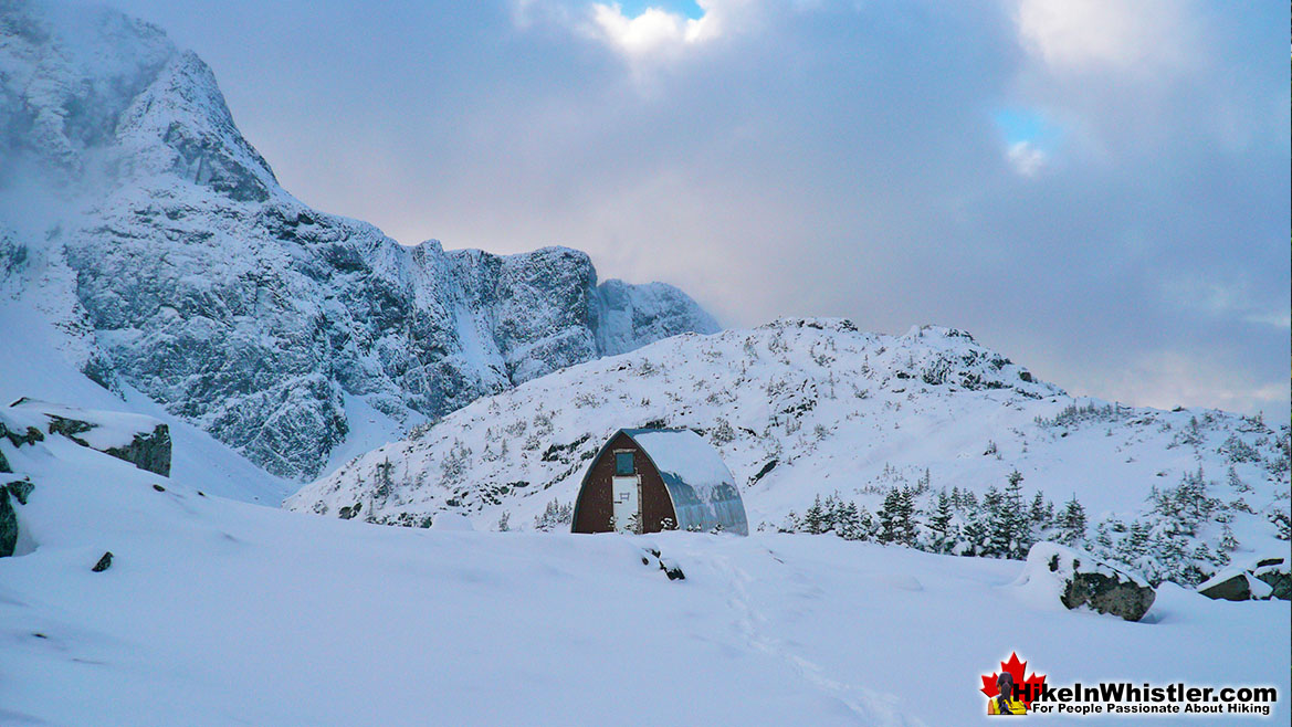 Snowshoeing Wedgemount Lake