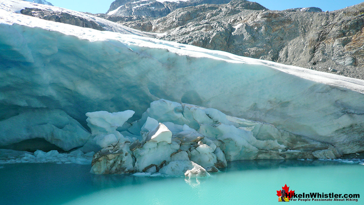 Wedgemount Lake Glacier Window